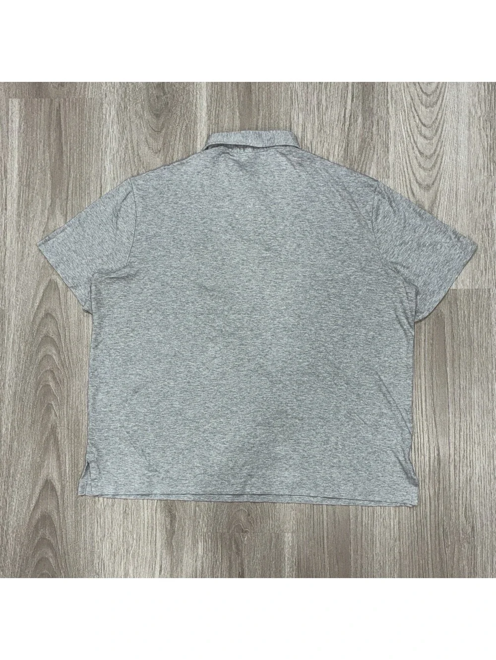 Polo Ralph Lauren Pima Soft Touch Heather Grey Polo Size XL Short Sleeve Preppy